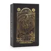 Set de Carti de Tarot cu Folie Aurie si ghid - 78 de carti
