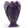 Statueta inger gravat Ametist, 10cm