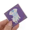 Abtibild sticker Elefant si Rinocer pentru protectie anti-furt, 51mm, imagine 3
