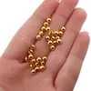 Accesorii din metal auriu - bile aurii pentru bijuterii, imagine 2