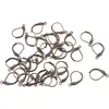 Accesorii din metal vintage alama patinata - agatatori pentru cercei leverback