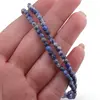 Colier cu sfere fatetate din Lapis Lazuli, 3mm, imagine 3