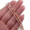 Colier cu sfere fatetate din mix Piatra Lunii, 3mm, imagine 3
