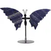 Figurina decorativa fluture din cristal natural Lapis Lazuli, 12cm, imagine 2