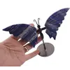 Figurina decorativa fluture din cristal natural Lapis Lazuli, 12cm, imagine 5