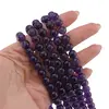 Sirag Ametist sfere 8mm, 39cm, imagine 2