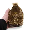 Suport ardere conuri parfumate cascada - backflow cu Buddha vesel, 12,5cm, imagine 3