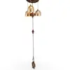 Clopotei de vant din metal cu 3 ramuri, Elefanti - 50cm, imagine 2