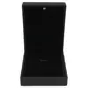 Cutie premium pentru bijuterii cu LED dreptunghiulara, neagra - 9cm, imagine 3