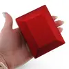 Cutie premium pentru bijuterii cu LED dreptunghiulara, rosie - 9cm, imagine 5