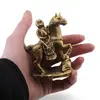 Statueta feng shui Maimuta cu piersica pe Cal - 8,5cm, imagine 3