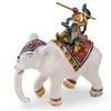 Statueta premium feng shui Elefant cu regele maimuta Sun Wukong