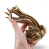 Suport ardere conuri parfumate cascada - backflow, Buddha vesel pe lotus - 14cm, imagine 3