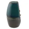 Suport ardere conuri parfumate cascada - backflow, vaza verde cu 3 trepte - 12,5cm, imagine 2