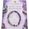 Bratara pentru INTUITIE cu cristale naturale si Argint 925, 6-7mm