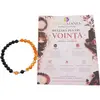 Bratara pentru VOINTA cu cristale naturale si Argint 925, 6mm, imagine 2