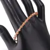 Bratara reglabila fara inchidere cu Cuart cherry sfere 4mm, imagine 2