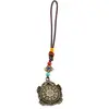 Amuleta Feng Shui Zodiac cu Dragon si Zodiac pentru protectie si bunastare, alama