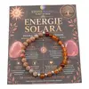 Bratara ENERGIE SOLARA cu cristale naturale si Argint 925, 6-7mm
