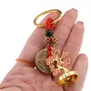 Breloc feng shui Copacul Banilor cu monede chinezesti pentru atragerea abundentei, 9cm, imagine 3