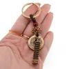 Breloc feng shui cu Pagoda cu 9 nivele si monede chinezesti, 10cm, imagine 3