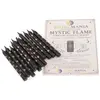 Lumanari ritualice negre conice - Mystic Flame, 12 buc, imagine 2