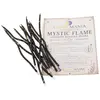 Lumanari ritualice negre spirala - Mystic Flame, 12 buc