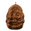 Pandantiv Ochi de tigru figurina gravata Ganesha, 42mm