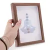 Tablou decorativ cu cristale pentru echilibrarea chakrelor cu mandala, 20cm, imagine 3