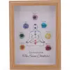 Tablou decorativ cu cristale The Seven Chakras, 20cm