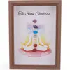 Tablou decorativ cu cristale The Seven Chakras, 20cm