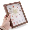 Tablou decorativ cu cristalele reprezentative elementului FOC, 20cm, imagine 3