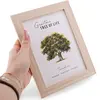 Tablou decorativ cu Pomul Vietii cu cristale de Turmalina multicolora - 20,5cm, imagine 3