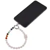 Accesoriu pentru telefon Cuart roz, cristale 7 chakre si merkaba