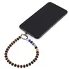 Accesoriu pentru telefon Ochi de tigru si cristale 7 chakre rondele