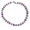Bratara Lepidolit rondele 5-6mm si Ametist sfere 3mm