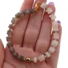 Bratara Piatra lunii gri discuri 7mm si sfere 3mm, imagine 4