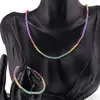 Set bratara si colier Zirconii A+ multicolore 3mm, imagine 2