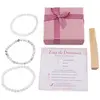 Set Bratari pentru Ziua de Duminica – Reset si Claritate, Cristal de Stanca, Howlit si Selenit, imagine 5