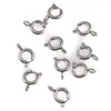 Accesorii din inox - inchizatori carabina pentru bijuterii, 12mm - set 10 buc