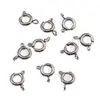 Accesorii din inox - inchizatori carabina pentru bijuterii, 9mm - set 10 buc