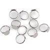 Accesorii din inox - inel reglabil cu baza 10mm - set 10 buc