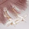 Cercei cu agatatoare Perle de cultura Biwa si Citrin sfere fatetate 6mm cu Argint 925, imagine 3