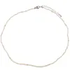 Colier Citrin sfere microfatetate 2mm