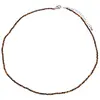 Colier Ochi de tigru sfere microfatetate 2mm