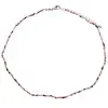 Colier Turmalina multicolora sfere microfatetate 2mm