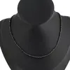 Colier Turmalina neagra sfere microfatetate 2mm, imagine 3