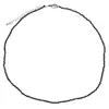 Colier Turmalina neagra sfere microfatetate 2mm