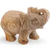 Figurina gravata Elefant din Mookait, 12,5cm