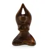 Figurina gravata in pozitie Yoga, Ochi de tigru 50mm